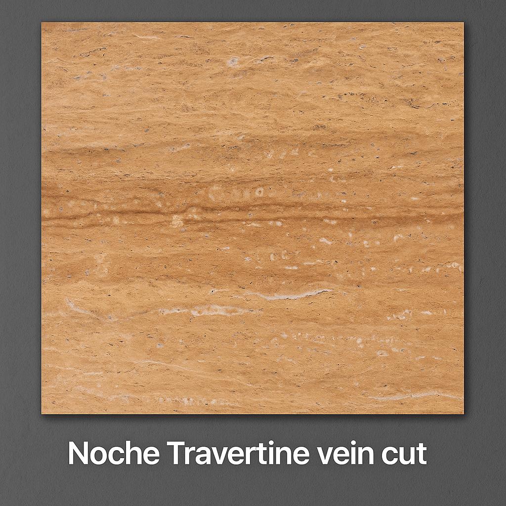 Noche Travertine vein cut